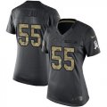 Wholesale Cheap Nike Chargers #55 Junior Seau Black Women's Stitched NFL Limited 2016 Salute to Service Jersey