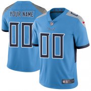 Wholesale Cheap Nike Tennessee Titans Customized Light Blue Team Color Stitched Vapor Untouchable Limited Men's NFL Jersey