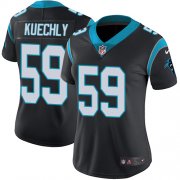 Wholesale Cheap Nike Panthers #59 Luke Kuechly Black Team Color Women's Stitched NFL Vapor Untouchable Limited Jersey