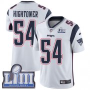 Wholesale Cheap Nike Patriots #54 Dont'a Hightower White Super Bowl LIII Bound Youth Stitched NFL Vapor Untouchable Limited Jersey