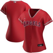 Wholesale Cheap Los Angeles Angels Nike Women's Alternate 2020 MLB Team Jersey Red