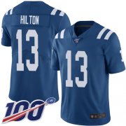 Wholesale Cheap Nike Colts #13 T.Y. Hilton Royal Blue Men's Stitched NFL Limited Rush 100th Season Jersey