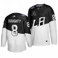 Wholesale Cheap Adidas Los Angeles Kings #8 Drew Doughty Men's 2020 Stadium Series White Black Stitched NHL Jersey