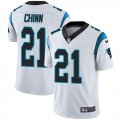 Wholesale Cheap Nike Carolina Panthers #21 Jeremy Chinn White Stitched NFL Vapor Untouchable Limited Jersey