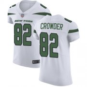 Wholesale Cheap Nike Jets #82 Jamison Crowder White Men's Stitched NFL Vapor Untouchable Elite Jersey