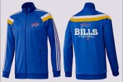 Wholesale Cheap NFL Buffalo Bills Victory Jacket Blue_3