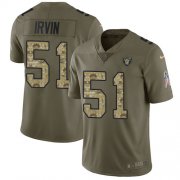 Wholesale Cheap Nike Raiders #22 Isaiah Crowell White 60th Anniversary Vapor Limited Stitched NFL 100th Season Jersey