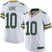 Wholesale Cheap Youth Green Bay Packers #10 Jordan Love White Limited Vapor Untouchable Jersey