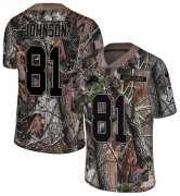 Wholesale Cheap Nike Lions #81 Calvin Johnson Camo Youth Stitched NFL Limited Rush Realtree Jersey