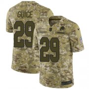 Wholesale Cheap Nike Redskins #29 Derrius Guice Camo Youth Stitched NFL Limited 2018 Salute to Service Jersey