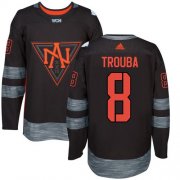 Wholesale Cheap Team North America #8 Jacob Trouba Black 2016 World Cup Stitched NHL Jersey