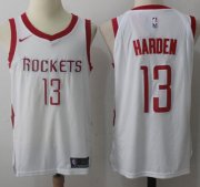 Wholesale Cheap Nike Houston Rockets #13 James Harden White Stitched NBA Jersey
