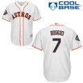 Wholesale Cheap Astros #7 Craig Biggio White Cool Base 2019 World Series Bound Stitched Youth MLB Jersey