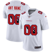Wholesale Cheap Arizona Cardinals Custom White Men's Nike Team Logo Dual Overlap Limited NFL Jersey