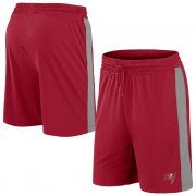 Wholesale Cheap Men's Tampa Bay Buccaneers Red Performance Shorts