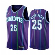 Wholesale Cheap Nike Hornets #25 PJ Washington Purple 2019-20 Classic Edition Stitched NBA Jersey
