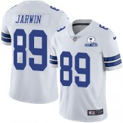 Wholesale Cheap Nike Cowboys #89 Blake Jarwin White Men's Stitched With Established In 1960 Patch NFL Vapor Untouchable Limited Jersey