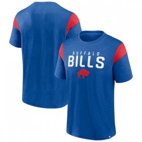 Wholesale Men\'s Buffalo Bills Royal Red Home Stretch Team T-Shirt