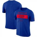Wholesale Cheap Men's Buffalo Bills Nike Royal Sideline Legend Lift Performance T-Shirt