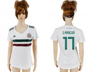 Wholesale Cheap Women's Mexico #17 J.Rascon Away Soccer Country Jersey