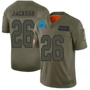 Wholesale Cheap Nike Panthers #26 Donte Jackson Camo Youth Stitched NFL Limited 2019 Salute to Service Jersey