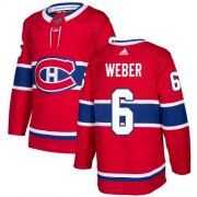 Wholesale Cheap Adidas Canadiens #6 Shea Weber Red Home Authentic Stitched Youth NHL Jersey