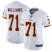 Wholesale Cheap Nike Redskins #71 Trent Williams White Women's Stitched NFL Vapor Untouchable Limited Jersey