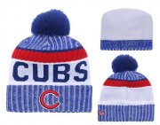 Wholesale Cheap MLB Chicago Cubs Logo Stitched Knit Beanies 009