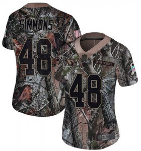 Wholesale Cheap Nike Cardinals #48 Isaiah Simmons Camo Women\'s Stitched NFL Limited Rush Realtree Jersey