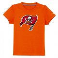 Wholesale Cheap Tampa Bay Buccaneers Sideline Legend Authentic Logo Youth T-Shirt Orange
