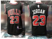 Cheap Chicago Bulls #23 Michael Jordan Black Toddlers Jersey