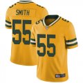 Wholesale Cheap Nike Packers #55 Za'Darius Smith Yellow Youth Stitched NFL Limited Rush Jersey