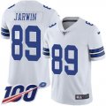 Wholesale Cheap Nike Cowboys #89 Blake Jarwin White Youth Stitched NFL 100th Season Vapor Untouchable Limited Jersey