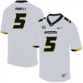 Wholesale Cheap Missouri Tigers 5 Taylor Powell White Nike College Football Jersey