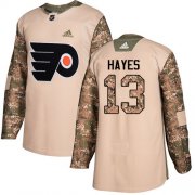 Wholesale Cheap Adidas Flyers #13 Kevin Hayes Camo Authentic 2017 Veterans Day Stitched NHL Jersey