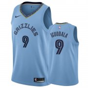 Wholesale Cheap Nike Grizzlies #9 Andre Iguodala Blue Statement Edition Men's NBA Jersey