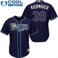 Wholesale Cheap Rays #39 Kevin Kiermaier Dark Blue Cool Base Stitched Youth MLB Jersey
