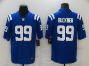Wholesale Cheap Men's Indianapolis Colts #99 DeForest Buckner Royal Blue 2020 Vapor Untouchable Stitched NFL Nike Limited Jersey
