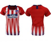 Wholesale Cheap Women's Atletico Madrid Blank Home Soccer Club Jersey