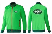 Wholesale Cheap NFL New York Jets Team Logo Jacket Green_2