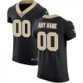 Wholesale Cheap Nike New Orleans Saints Customized Black Team Color Stitched Vapor Untouchable Elite Men's NFL Jersey
