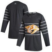 Wholesale Cheap Men's Nashville Predators Adidas Gray 2020 NHL All-Star Game Authentic Jersey