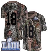 Wholesale Cheap Nike Rams #18 Cooper Kupp Camo Super Bowl LIII Bound Men's Stitched NFL Limited Rush Realtree Jersey