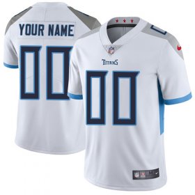 Wholesale Cheap Nike Tennessee Titans Customized White Stitched Vapor Untouchable Limited Men\'s NFL Jersey
