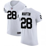 Wholesale Cheap Nike Raiders #28 Doug Martin White Men's Stitched NFL Vapor Untouchable Elite Jersey