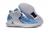 Wholesale Cheap Air Jordan XXXII Retro Shoes UNC Blue/white-black
