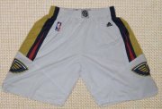 Wholesale Cheap Men's New Orleans Pelicans White Basketball Shorts