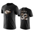 Wholesale Cheap Chiefs #32 Tyrann Mathieu Black NFL Black Golden 100th Season T-Shirts
