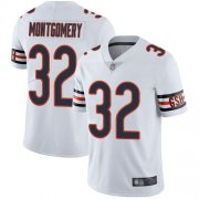 Wholesale Cheap Nike Bears #32 David Montgomery White Men's Stitched NFL Vapor Untouchable Limited Jersey