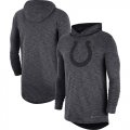 Wholesale Cheap Nike Indianapolis Colts Heathered Charcoal Fan Gear Tonal Slub Hooded Long Sleeve T-Shirt